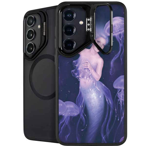 Mermaid and Jellyfish by Rachel Anderson Galaxy S24 Plus Kickstand Case